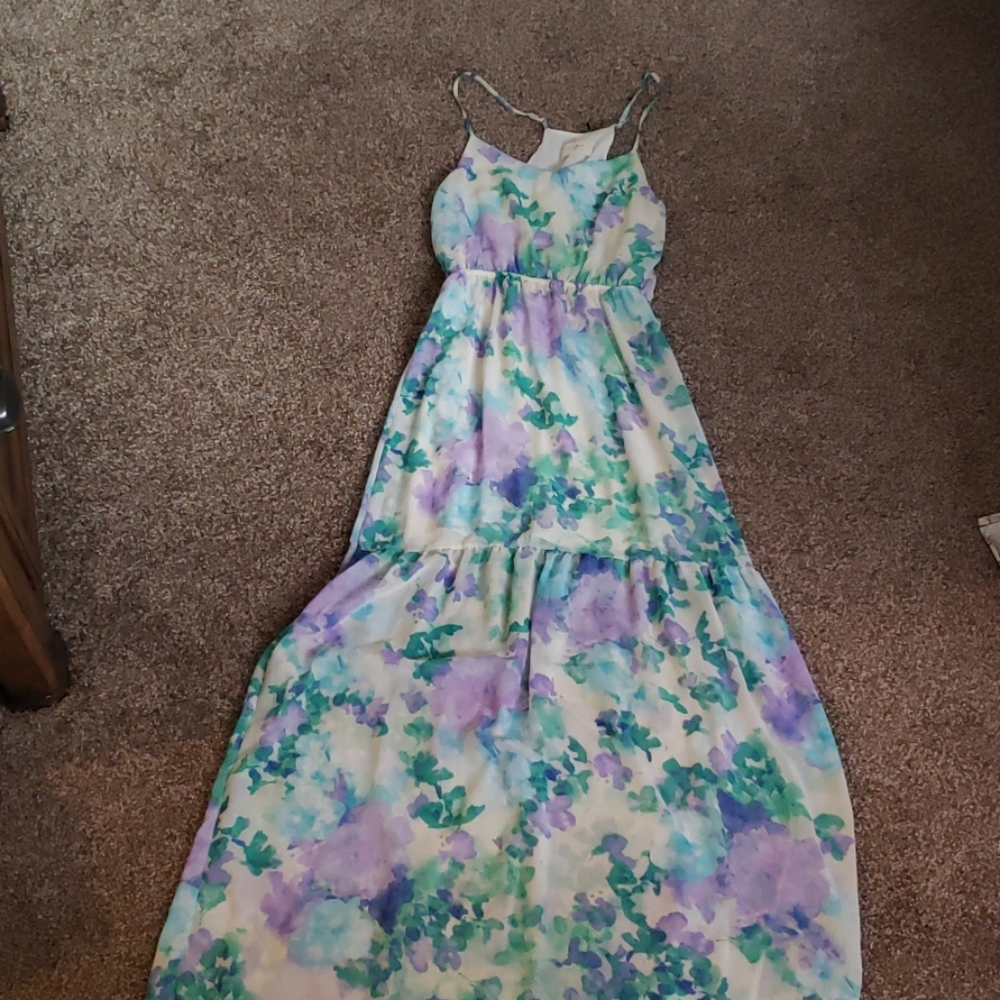 Everly floral dress